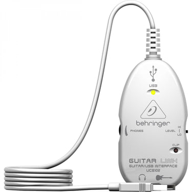 Interface De Audio Behringer Para Guitarra, Ucg-102 Mina